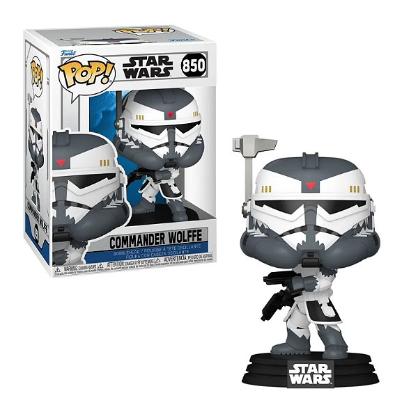 Funko Pop  Star Wars Comandante Wolffe 850