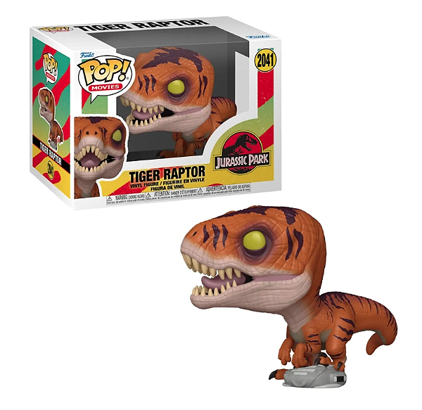 Funko Pop  Jurassic Park Tiger Raptor 2041