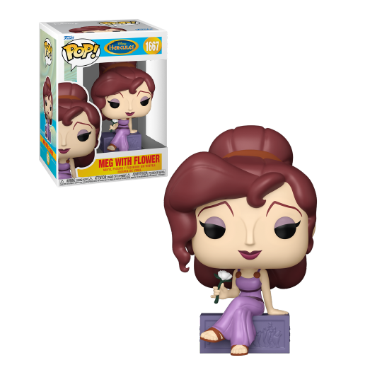 Funko Pop  Disney Hercules Meg With Flower 1667