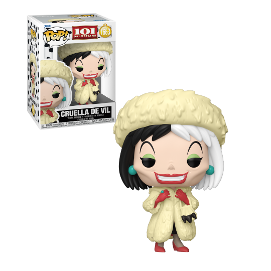 Funko Pop  Disney 101 Dalmatians Cruella De Vil 1663