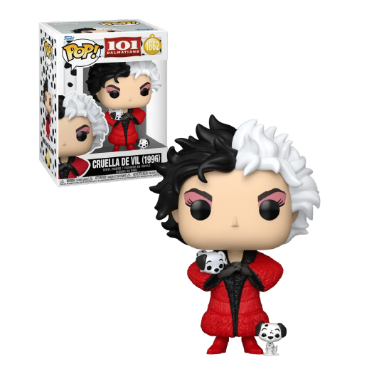 Funko Pop  Disney 101 Dalmatians Cruella De Vil (1966) 1662