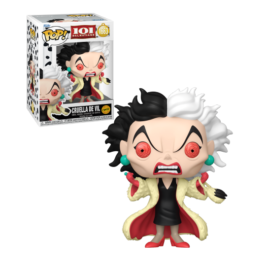 Funko Pop  Disney 101 Dalmatians Cruella De Vil 1663 - CHASE