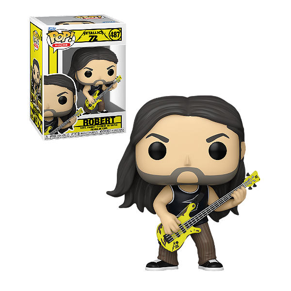 Boneco Funko Pop Rocks Metallica Robert 487