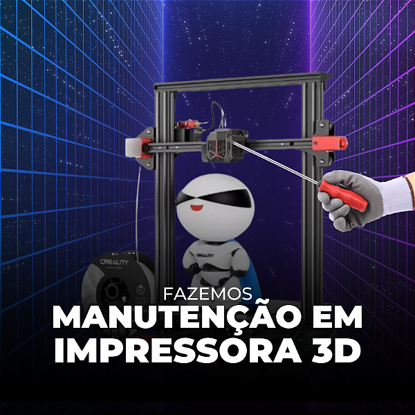 Manutenção em Impressora 3D
