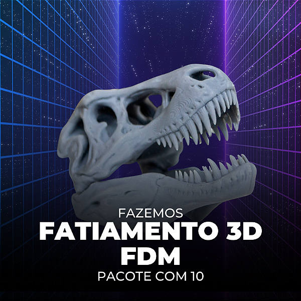 Fatiamento 3D FDM - Pacote com 10 arquivos