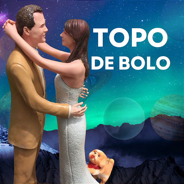 Impressão 3D - Topo de Bolo 3D Casal - Categoria Padrão