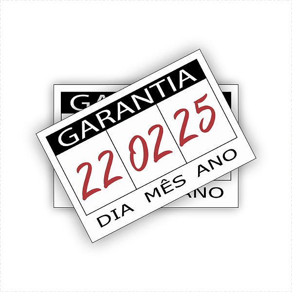Lacre Casca De Ovo Destrutível Selo De Garantia 1x1,5 cm Personalizado