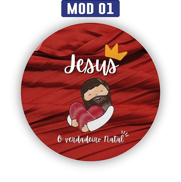 Adesivos Personalizados: "Feliz Natal" - 4x4cm
