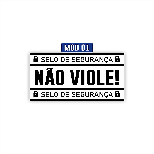 1.000 unidades de Lacre De Garantia E Segurança Casca de Ovo Destrutível 1x2cm - Sem Personalização