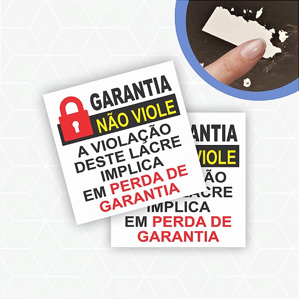 Lacre Casca de Ovo - 1x1cm / Modelo Padrão 02