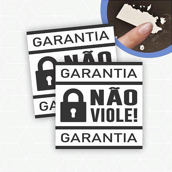 Lacre Casca de Ovo - 1x1cm / Modelo Padrão 09