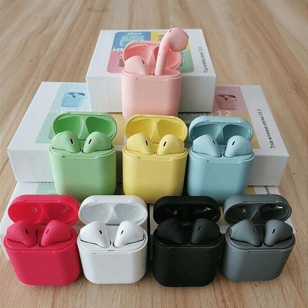 Fone De Ouvido Inpods i12 Wireless Bluetooth