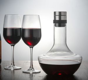 Decanter para Vinhos Tripla Função 1L