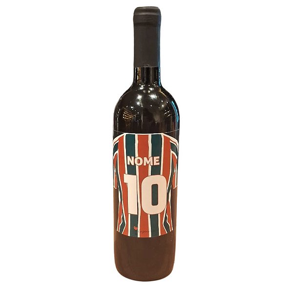 Vinho Personalizado do Fluminense – O Presente Perfeito para o Torcedor Tricolor! 🍷🔴🟢⚪