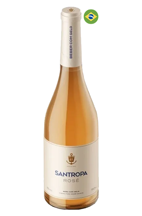 Vinho Rosé brasileiro Suave Santropa 750 Ml