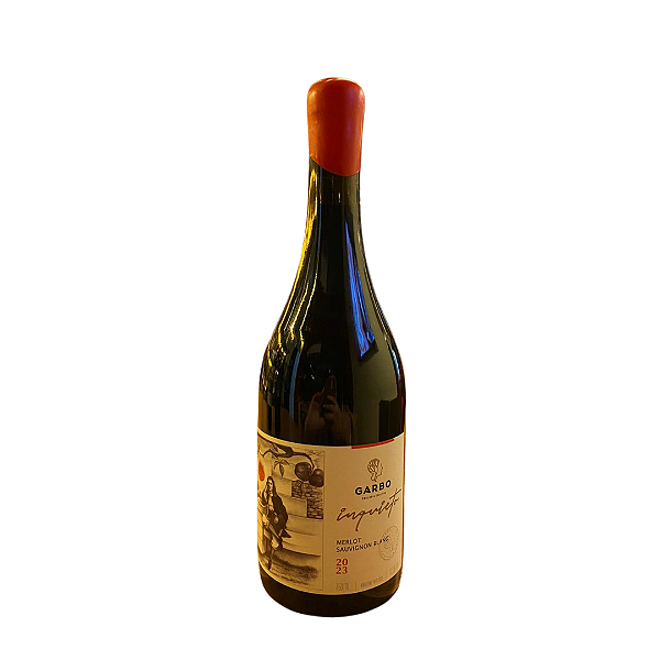 Vinho Tinto Brasileiro Inquieto Garbo Merlot e Sauvignon Blanc 750ML