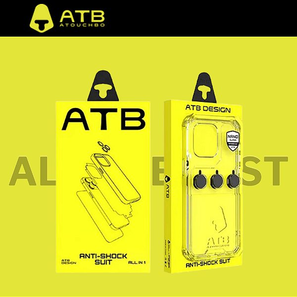 Kit ATB Anti-Shok (Capa + Pelicula de Camera + Pelicula Traseira + Pelicula Frontal)
