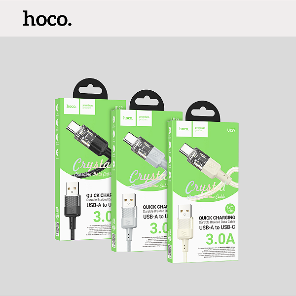 Cabo tipo c hoco. Crystal U129