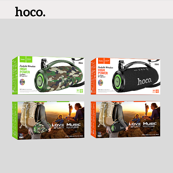 Hoco. High Power outdoor BT Speaker HA4