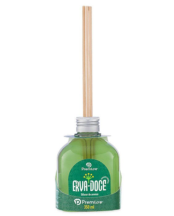 DIFUSOR DE AROMAS ERVA-DOCE PREMISSE 350ML REF.:130032-350