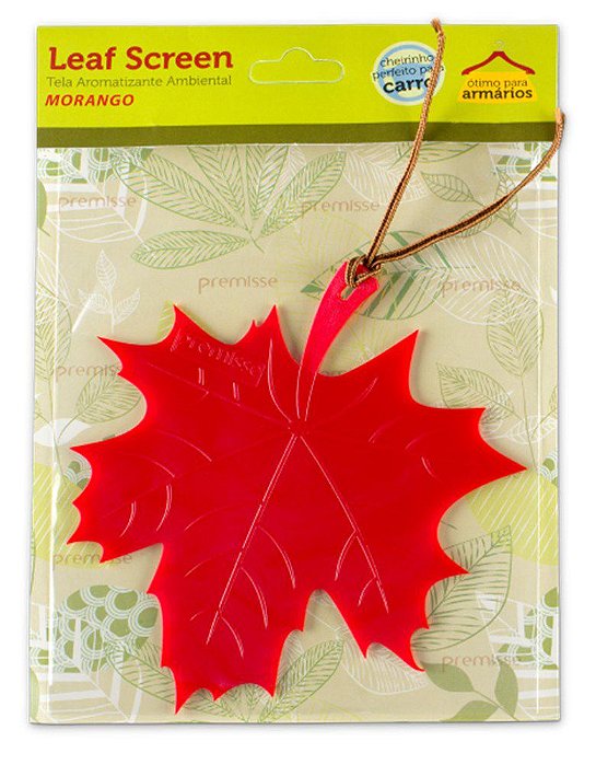 TELA AROMATIZANTE LEAF SCREEN PREMISSE MORANGO