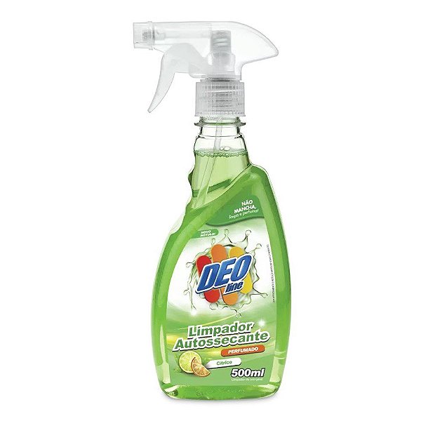 LIMPADOR PERFUMADO AUTOSSECANTE  - CITRICO 500ml