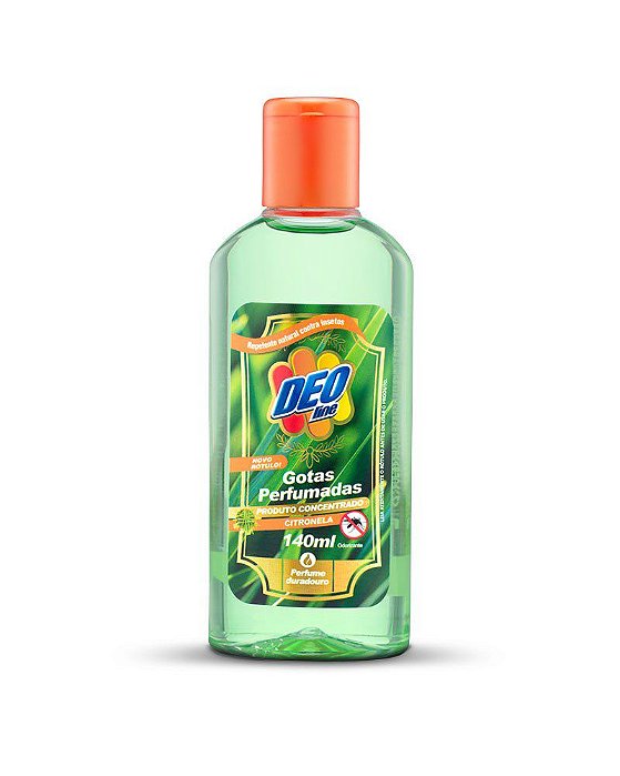 GOTAS PERFUMADAS CITRONELA DEO LINE 140 ML REF.:160061-140