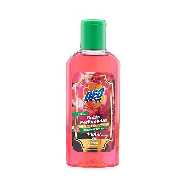 GOTAS PERFUMADAS JARDIM TROPICAL DEO LINE 140 ML REF.:160063-140