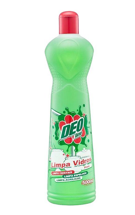 LIMPA VIDROS FRESH C/ TAMPA DEO LINE 500ML REF.:160081-500