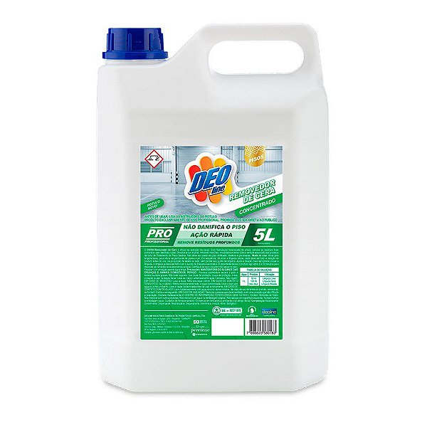 REMOVEDOR DE CERAS 1:20 DEO LINE 5L  REF.:160029-5