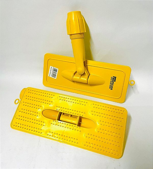 SUPORTE LT AMARELO C/GARRA 22X9CM TWIST REF.:32