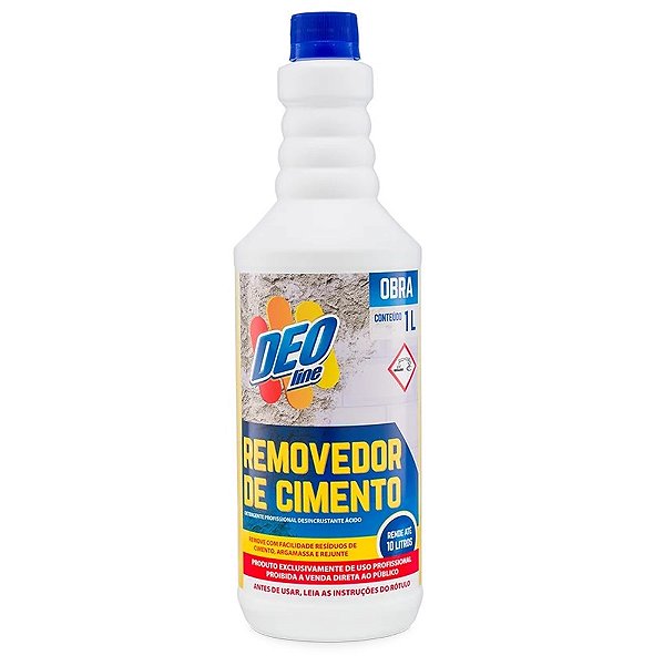 REMOVEDOR DE CIMENTO POS OBRA  DEOLINE 1L  REF.:160103-1