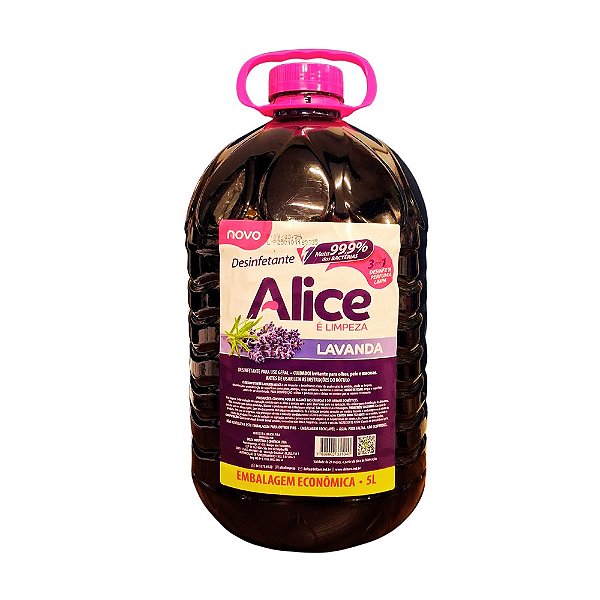 DESINFETANTE LAVANDA 5L ALICE REF.:10116