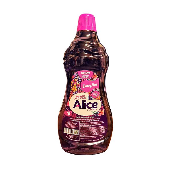 LIMPADOR PERFUMADO EMOÇÕES 1L ALICE REF.:56171