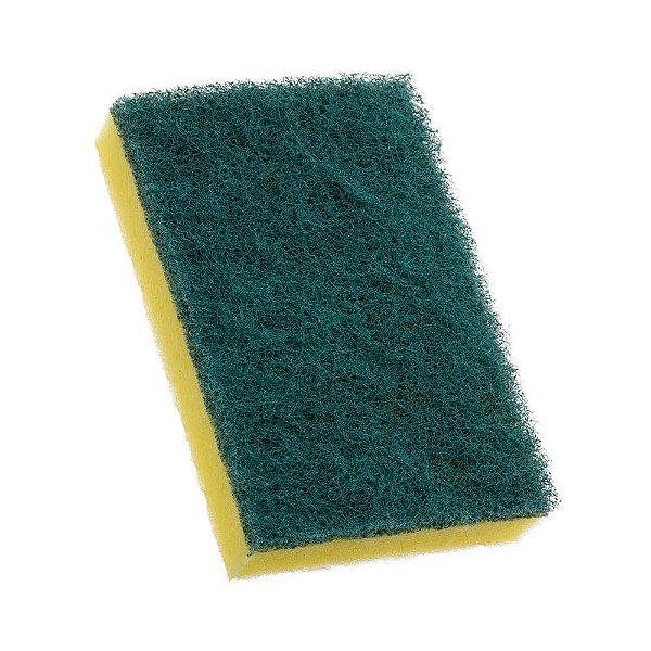 ESPONJA VERDE/AMARELO POP BULK - NOBRE REF.:39836