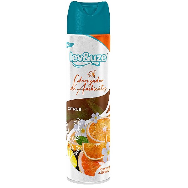 ODORIZANTE DE AMBIENTE CITRUS 400ML LEV&UZE REF.:6768