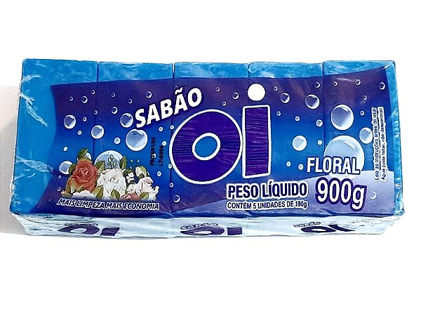 SABAO EM BARRA OI AZUL 900G