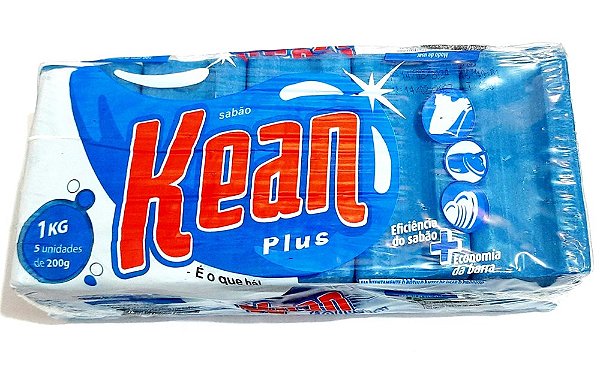 SABAO EM BARRA KEAN AZUL 1KG REF.:25949