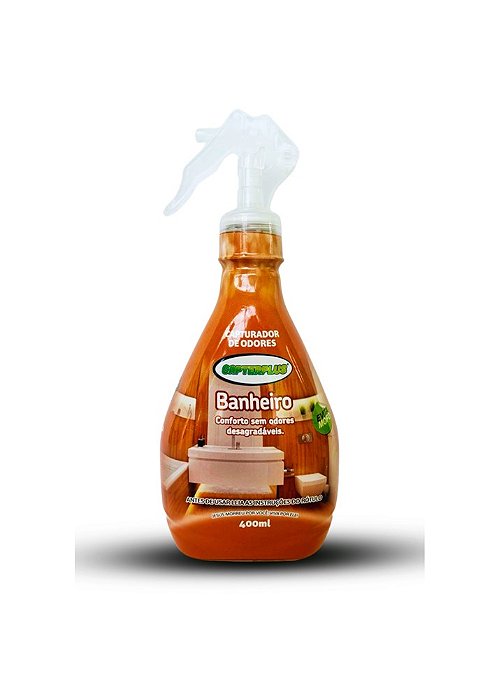 CAPTURADOR DE ODORES BANHEIRO 400ML CAPTERPLUS REF.:7891503070415