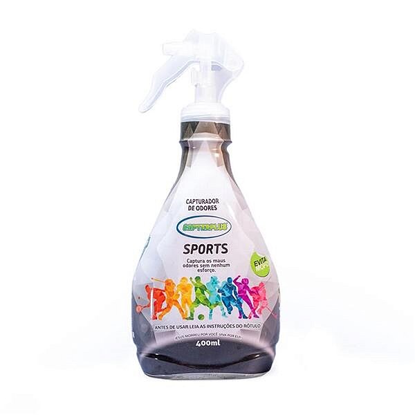 CAPTURADOR DE ODORES SPORTS 400ML CAPTERPLUS REF.:7891503071399