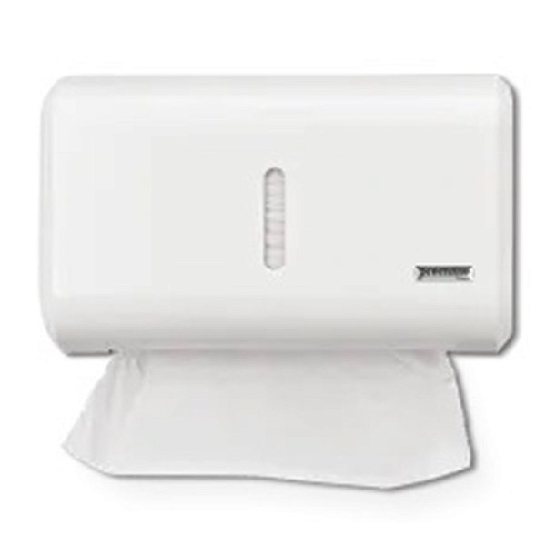 DISPENSER PLASTICO URBAN P/ PAPEL TOALHA INTERFOLHADO/PAPEL CAI CAI PREMISSE REF.: