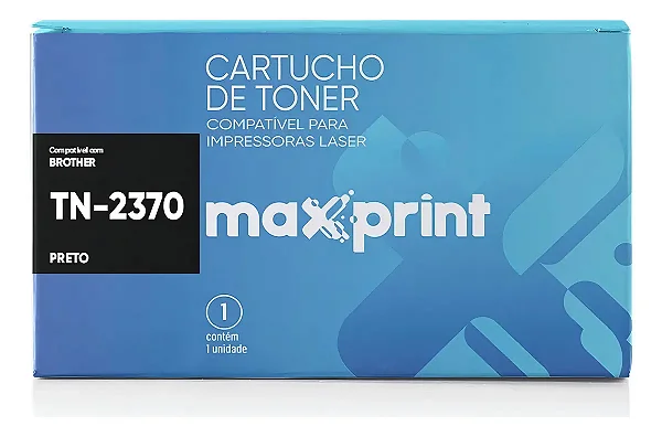 CART. TONER COMP. BROTHER TN-2340/2370 2.6K MAXPRINT REF.:5613911