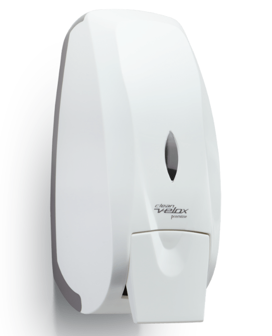 DISPENSER SABONETEIRA DE ABASTECER CLEAN VELOX BRANCA REF.:340158-01