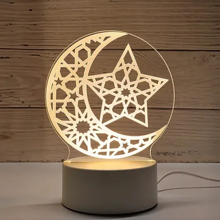 Luminária de estrela Ramadan