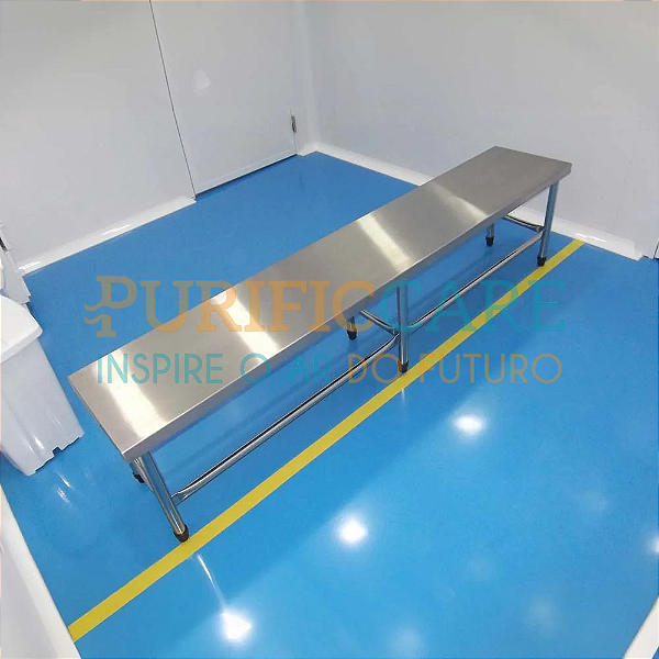 Banco de Pulo em Aço Inoxidável