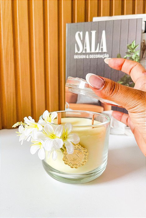 Vela Luxo Aromática Verbena Home