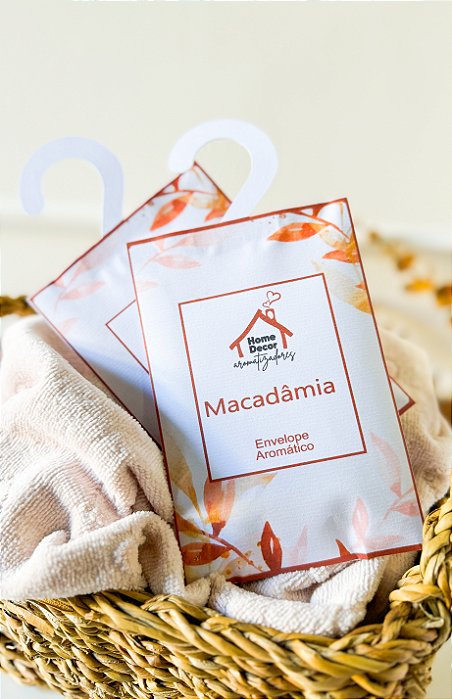 kit 6 sachês Aromáticos Macadâmia