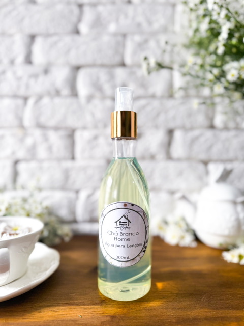 Água Perfumada Para Lençóis Chá Branco Home 300 ml