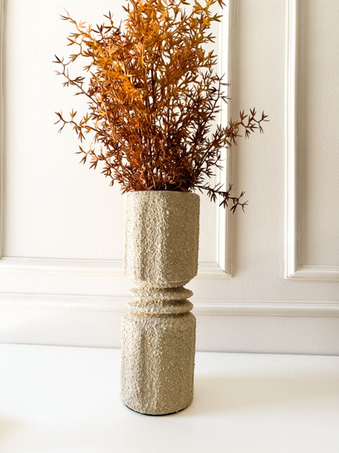 Vaso decorativo texturizado G