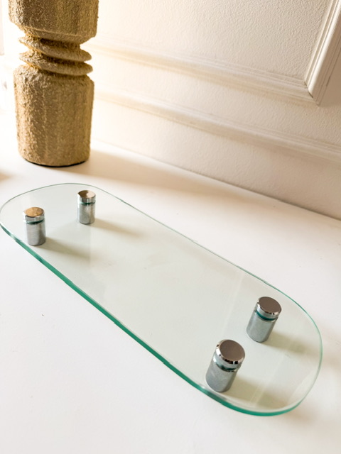 Bandeja Vidro Retangular